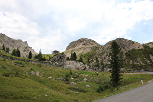 Blick zum Rifugio Valparola