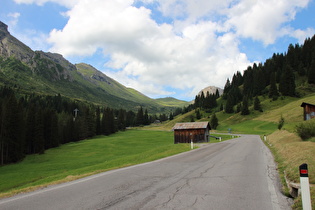 … und Blick auf die Crepes de Padon und den Sasso Beccè