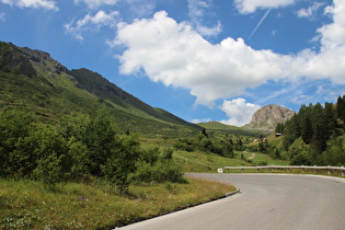 weiter oben, freierer Blick auf den Sasso Beccè