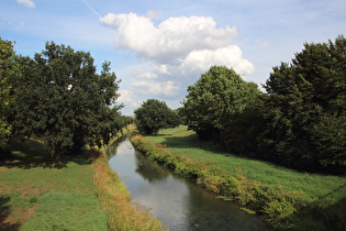… und Blick flussabwärts