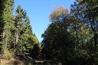 etwas weiter oben, Blick nach Südosten