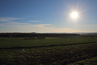 … und Blick nach Südwesten zum Deister