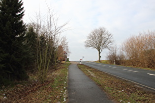 Kollrothshöhe, Ostrampe, Blick bergauf