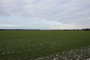 … und Blick auf Großes Holz, Meiers Mühle und Lenthe