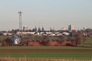 Zoom auf "Die drei warmen Brüder", Marktkirche und Betlehemkirche