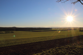 Kollrothshöhe, Westrampe, Blick zum Deister …