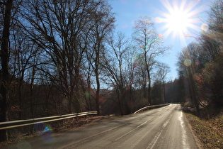 … und Blick talaufwärts