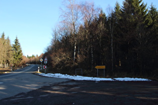 bei Torfhaus, Blick bergauf