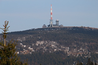 Zoom auf den Brockengipfel