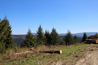 Eichenberg-Platz, Blick Richtung Brocken und Torfhaus