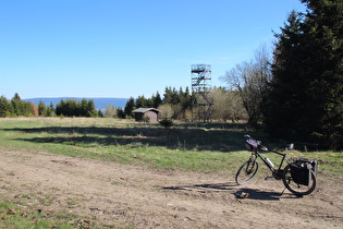 "Dach der Tour": Schalke; Blick nach Osten …