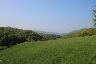 Blick nach Norden Richtung Wesertal