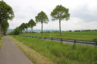 … Blick über Einbeck nach Nordosten …