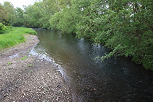 … und Blick flussabwärts