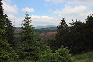 Blick auf Torfhaus und Brocken