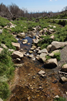 … und Blick flussabwärts