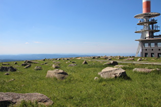 Blick vom Gipfel nach Nordwesten