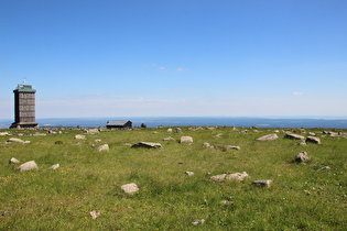 Blick vom Gipfel nach Südosten