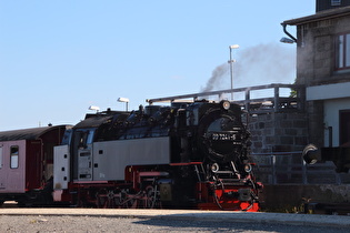 … und doch noch ein gewohnter Anblick im Bahnhof