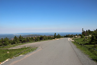 Blick über die Brockenstraße nach Süden