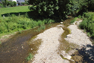 … und Blick flussabwärts