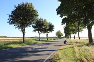 "Dach der Tour": K69 zwischen Meerhof und Essentho; Blick nach Südwesten …