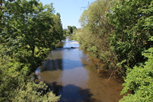 … und Blick flussaufwärts