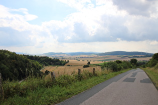 Hasselburg, Südhang, Blick nach Süden