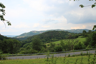 oberhalb der siebten Kehre, Blick nach Norden …