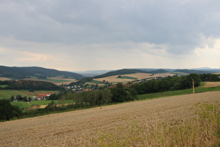 Blick von der Südrampe auf Lütgenade