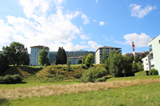 … und Blick nach Süden Richtung Pilatus (in Wolken)