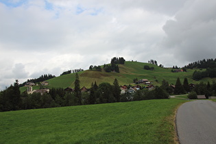 … und Blick nach Norden auf Finsterwald