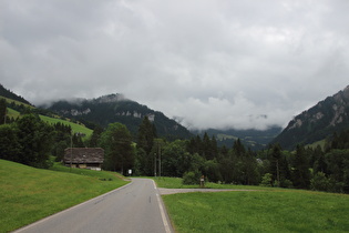 nördlich von Gfellen, Blick nach Süden