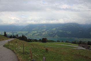 Blick nach Nordosten auf den Sarnersee