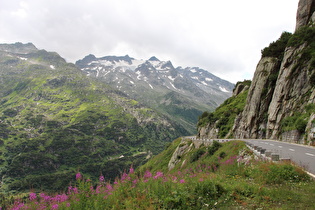 Blick zum Giglistock mit dem Gigligletscher