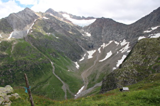 … und Blick auf den Tschingelfirn und die Meienreuss