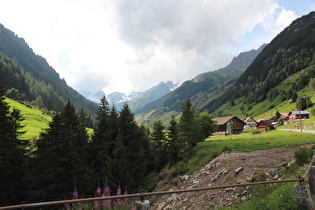 in Meien, Blick talaufwärts