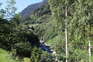 die Reuss zwischen Wattingen und Göschenen, Blick flussaufwärts