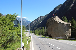 der Teufelsstein, Blick talabwärts