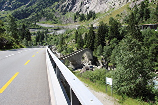 Blick über die Häderlisbrücke talaufwärts