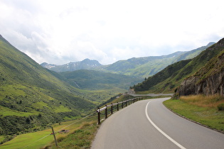 … und Blick zurück zur Straßenbaustelle