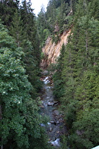 der Vorderrhein, Blick flussaufwärts …