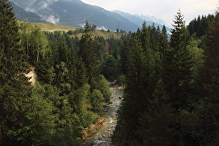 … und Blick flussabwärts