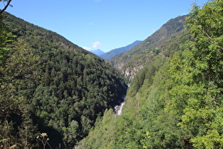 etwas weiter, Blick talaufwärts auf die Melezza