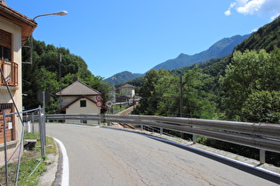 in Ribellasca, Blick talabwärts …