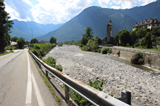 wenig weiter, Blick über den Melezzo occidentale flussabwärts auf Masera