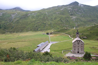 Blick auf Alte Spittel mit Barralhaus und Altem Hospiz, …