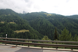 … und Blick auf die Neue Simplonstrasse weiter oben