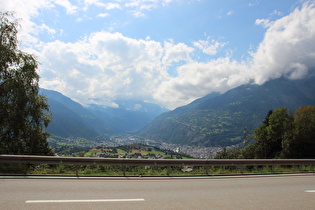 weiter unten, Blick ins Rhonetal talabwärts