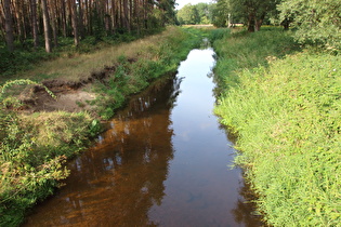 … und Blick flussabwärts